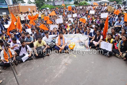 ABVP Protest 1..